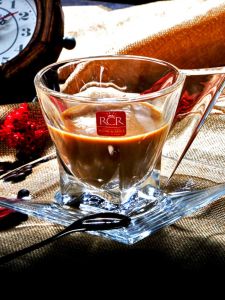 Cốc Cà Phê Thủy Tinh Trong Suốt RCR Cốc Trà Hoa Cốc Cà Phê Đặc Cốc Cà Phê Capuchino Bộ Bát Đĩa Bộ Đồ Dùng Ăn Uống