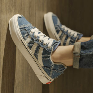 Casual Canvas Shoes Anti-Slip Wear-Resistant Lightweight Mens Labor Sneakers Breathable Thin Design for Autumn Spring