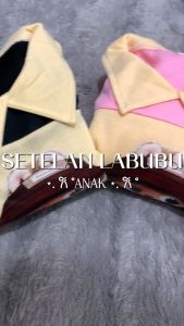 SETELAN BAJU LABUBU ANAK PEREMPUAN DAN LAKI LAKI USIA 1-10 TAHUN TERBARU