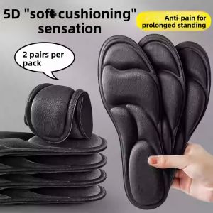 LINGMIAO | Pain Relief Soft Bottom Comfortable Standing Matress 5D Massaging Insoles for Women