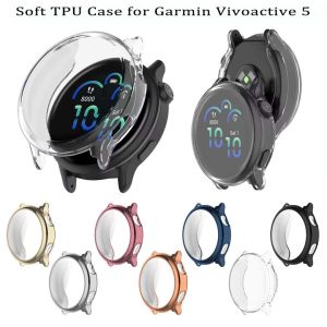Soft TPU Case for Garmin Vivoactive 5 Smart Watch Strap Cover Resistant Protective Bumper Vivoactive5  Shell Accessories