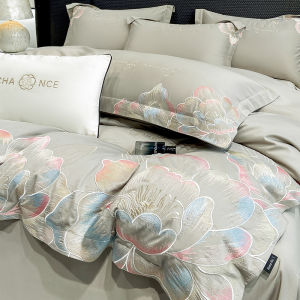 Luxurious Pure Cotton Bedding Set Long Staple Cotton Four-Piece Suite Maternity And Infant Grade A-Class Bed Sheet Cover Duvet Cover