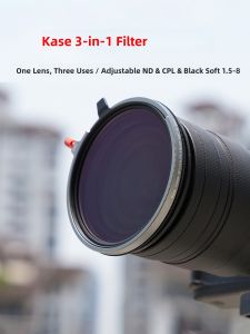 Kase | Adjustable Three-in-One Filter 适用于佳能尼康索尼富士适马相机