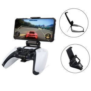 Tectinter | Mobile CellPhone Stand For PS5 Controller Holder Mount Hand Grip For PlayStation 5 Gamepad For Samsung S9 S8 Clip Bracket