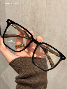 Chuming | Gọng Kính Cao Cấp Phong Cách Retro Chống Ánh Sáng Xanh Đa Cạnh