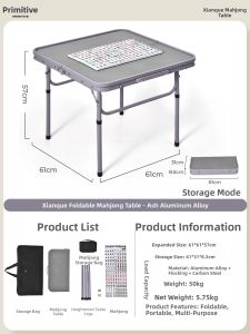 The Primitive | Portable Folding Outdoor Table for Camping