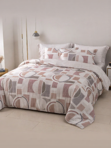Elegant High-End Tencel Fabric Bedding Set 5-Piece