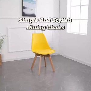 Simple Dining Chair / Nordic Home Chair / Modern Minimalist Leisure Plastic Chair / Anti-Slip Foot Chair