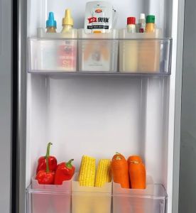 DXL Refrigerator Side Door Storage Box Household Kitchen Inner Door Egg Storage Box Sub-package Storage Rack