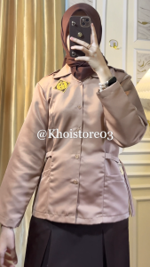 SETELAN BAJU PRAMUKA DAN ROK PRAMUKA SMP/SMA BAHAN HIGH TWIS PREMIUM (LICIN) BY KHARISMA