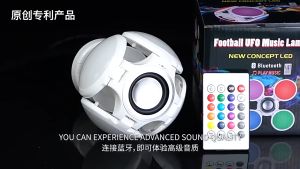 ĐÈN LED RGB TÍCH HỢP LOA BLUETOOTH 4.0  CÓ REMOTE  CQ9