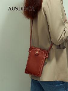 AUSDIOCA | Genuine Leather Stylish Compact Shoulder Bag