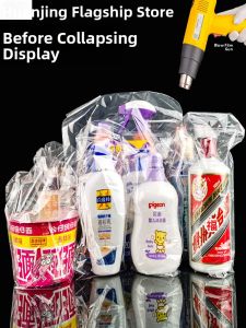 High-Quality round Head Heat Shrink Bag PVC Arc Shrink Bag Packaging Film Blister Pack Film Heat Shrink Film Cylinder Heat Film