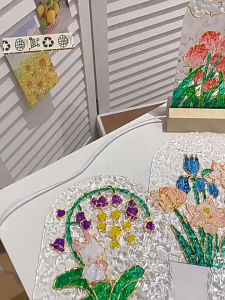 DIY Painting Handmade Painting Decorative Light Painting Glass Painting Diy Gift For Home And Office