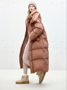Juicy Couture | 90% White Duck Down Loose Extended Coat