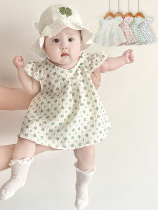 BOBOWEINI | Lightweight Baby Girl Dress Floral Print Tank Style Princess Dress Fashionable