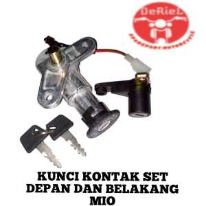 KUNCI KONTAK DEPAN BELAKANG MIO KUNCI KONTAK ASSY MIO TZENG TERMURAH KUALITAS TERJAMIN