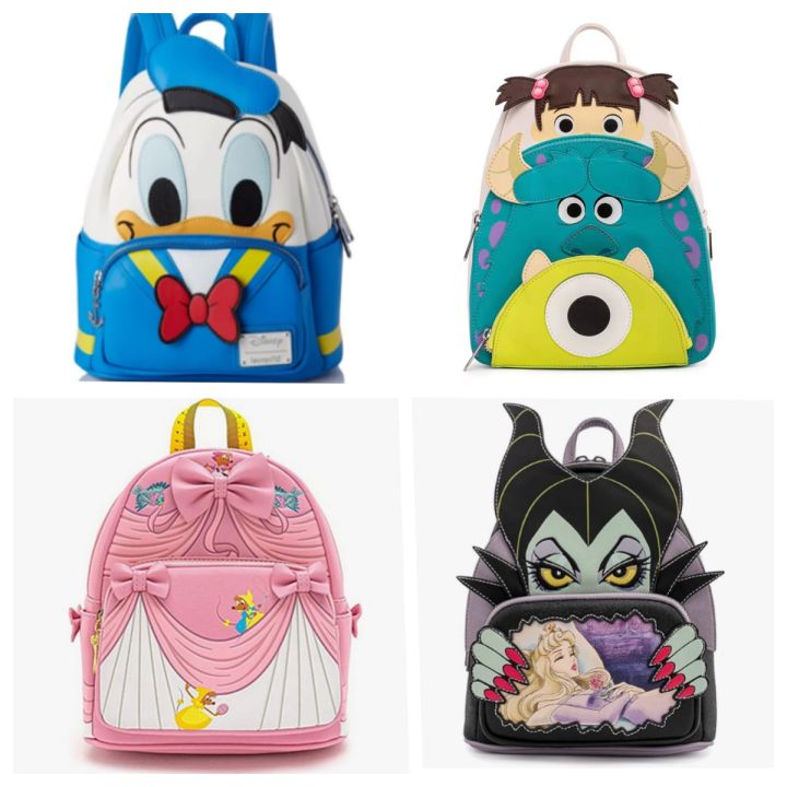 MINISO Disney Loungefly Lilo and Stitch Stitch Stitch Wallet Backpack School Bag Men s and Women s Casual Bag School Backpack Lazada Singapore