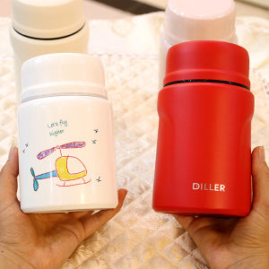 Portable Insulated Stainless Steel Rice Box Large Capacity Soup Maker Cute Womens Style Dining Utensils Japanese Trend