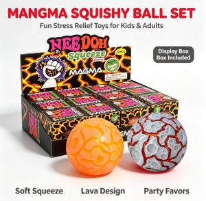 Schyling NeeDoh Spherical Squeezing Stress Relieving Toy Squeezing Toy Nice Cube Adult Gift Sensory Luminous Toy