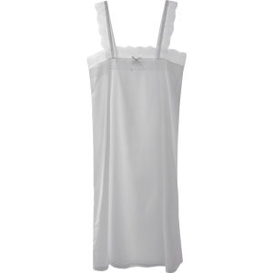 XEXZ | ชุดนอนผู้หญิงคอวีแขนกุดลูกไม้คอตตอนแท้สไตล์หวาน ชุดนอนฤดูร้อน ชุดนอนผู้หญิงคอตตอนแท้เนื้อนุ่มสบาย