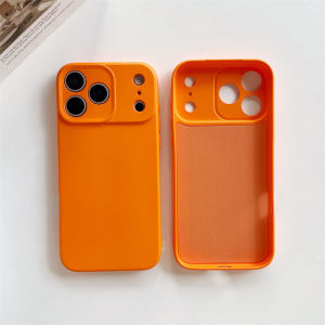 Ốp Điện Thoại Silicon Lỏng Nguyên Bản Cho iPhone 17/16/15/14/13 Pro Max Chống Sốc Mờ Mềm Mại Bảo Vệ Ống Kính Camera