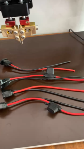 Giắc Sạc Xe Điện AC 3 Chấu Vuông Thay Cho Bình Hoặc Pin Xe Điện