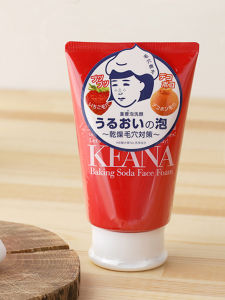 Deep Cleansing Facial Wash KEANA by Ishizawa Labs Sensitive Skin Formula Baking Soda Strawberries Nose Pore Care Moisturizing