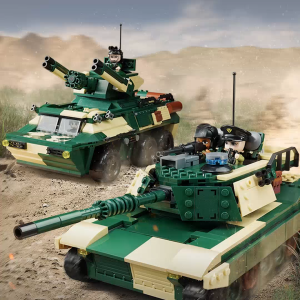 QMAN 25004 – Đồ Chơi Lắp Ráp Mô Hình Xe Tăng Metal Panzer