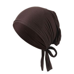Underscarf Turban Tube Bone Bonnet Muslim Hijab Hat Women Bandage Stretch Inner Cap Ninja Hats Arab Beanie Skullies Islamic Caps