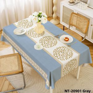 Waterproof Oil-Resistant Heat-Insulating Wash-Free PVC Tablecloth Rectangular