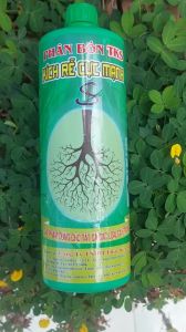 Chế Phẩm KÍCH RỄ CỰC MẠNH: Kích Thích Ra Rễ Ra Hoa Ra Trái Đồng Đều Chống Rụng Trái Non - Chai 1 Lít