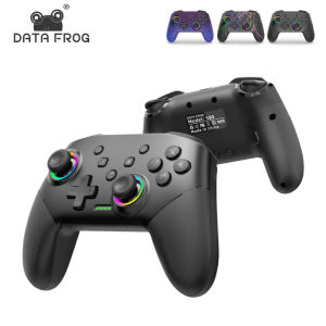 Data Frog | DATA FROG Wireless Controller For Switch OLED/Lite Console Pro Gamepad with 1000Mah Battery Programmable Turbo Function