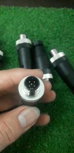 Đầu nối M12 5 chân đầu jack đực M12 5 pin male dùng cho cảm biến thiết bị đo ...