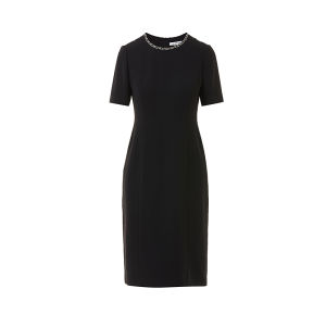 Elegant Slimming Diamond Chain Waist-Cinching Dress Lancy Spring 2025 Simple Stylish Mid-Waist Vest Dress Long Skirt