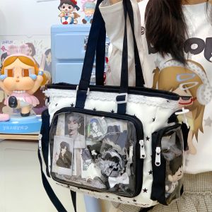 LUSUO | Túi Đeo Vai Thiết Kế Anime 10cm