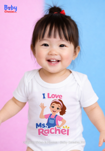 Cute Learning Baby Onesie | Singing Teacher Design | Cotton Bodysuit | Newborn 0-12 Months | Baby Gift Photoshoot Outfit