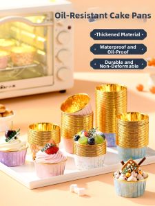 LA SHOAN | Heat-resistant Paper Baking Cups