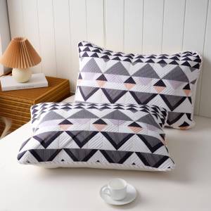 Cotton Quilted Thickened Pillows Pair