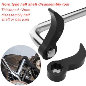 New Angle Type Half Axle Disassembly ToolDrive Pry bar Adapter used for Open-end WrenchesDisassembling Axles Repair Tool