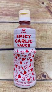 Sốt tỏi cay Somi Spicy Garlic Sauce 580g | Nhật Bản - Chấm gyoza mì ramen lẩu món chiên