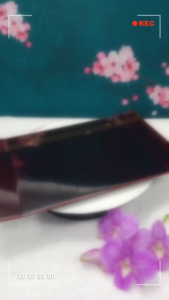 [ Woosilver ] Đĩa Trang Trí Sơn Mài - Secondhand - GS89