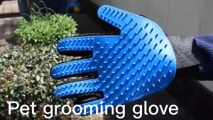 Pet Grooming Gloves for Cats Dogs Pet Brush Glove for Cat Dog Hair Remover Brush Dog Deshedding Comb
