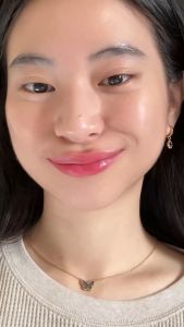 JIERA Melting Click Balm - Melts My Heart Tinted Lip Balm with Collagen & Moisturizing Oil UV Filter Plumpy Look Moisturizing High Pigmented