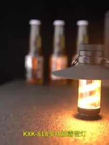 ESMARTER | Đèn Pin Sạc Lại Được Kiểu Cổ Điển Đèn Lồng LED 600LM Đèn Cắm Trại Khẩn Cấp Đa Chức Năng Chiếu Sáng Ngoài Trời Di Động