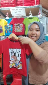Baju Kaos Atasan Distro Anak Laki Laki Karakter Kartun Born To Be Wild - Hypelane Kids - DTF