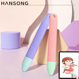 Kid-Friendly Stylus Pens Anti-Rolling Tablet Stylus Pen Universal Touch Screen Capacitive Stylus for iPad for Amazon Fire Kids