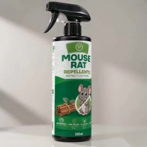 Rodent repellent spray rodenticide rodenticide for car engines household use 500ml plant-based cinnamon scent suitable for car engine use indoor and outdoor use non-toxic formula safe for children and pets household pest control.