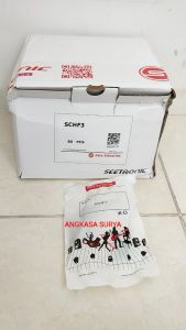 Soket Canon XLR Female Seetronic SCHF3 Original (Body Stainless Steel)/ Socket Cewek Perempuan Conector Audio XLR SEETRONIC SCHF3