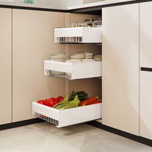 Pull-out Storage Basket Drawer Organizer